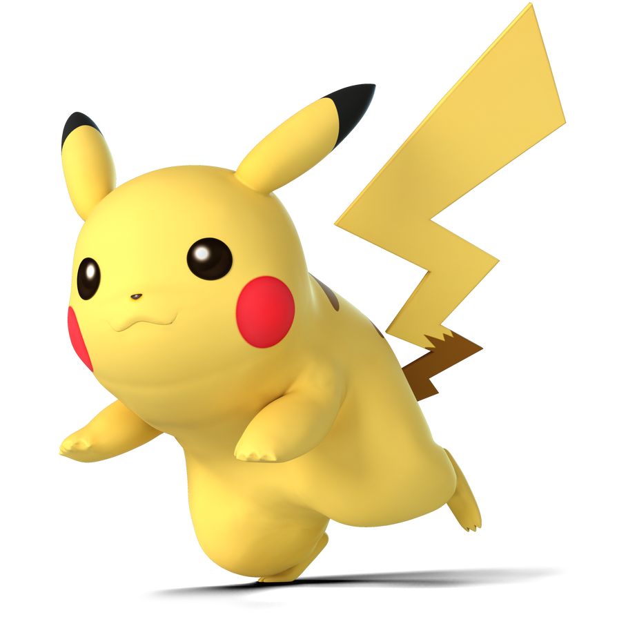 Pikachu Brawl Render Re-Imagined UPDATE+ALTS by unbecomingname on ...