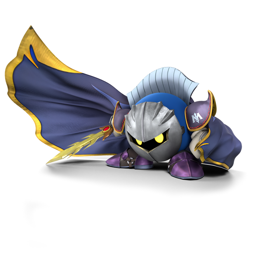Meta Knight Brawl Render Re-Imagined UPDATE+ALTS by unbecomingname on ...
