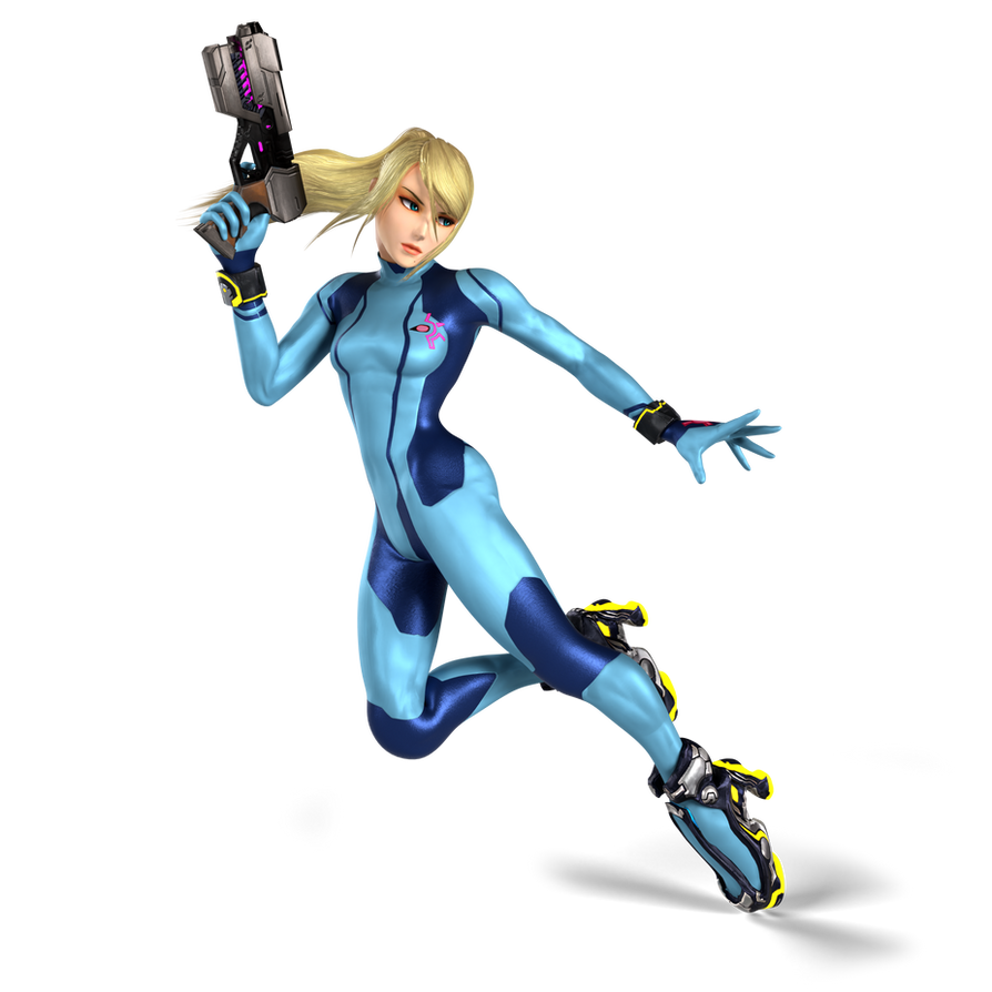 Samus Rander Zero Suit Samus Brawl Render Re-Imagined UPDATE by unbecomingname on ...