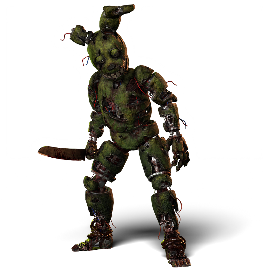 Springtrap Dead By Daylight Fan Render by unbecomingname on DeviantArt