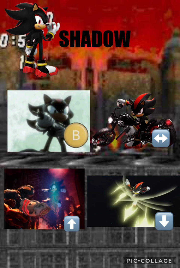 Shadow Smash Bros Moveset (Unique Fighter) by WilliamHeroofHyrule on ...