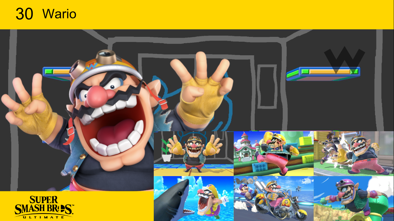 Super Smash Bros Ultimate Poster 30 Wario By WilliamHeroofHyrule On super-smash-bros-ultimate-poster-30-wario-by-williamheroofhyrule-on