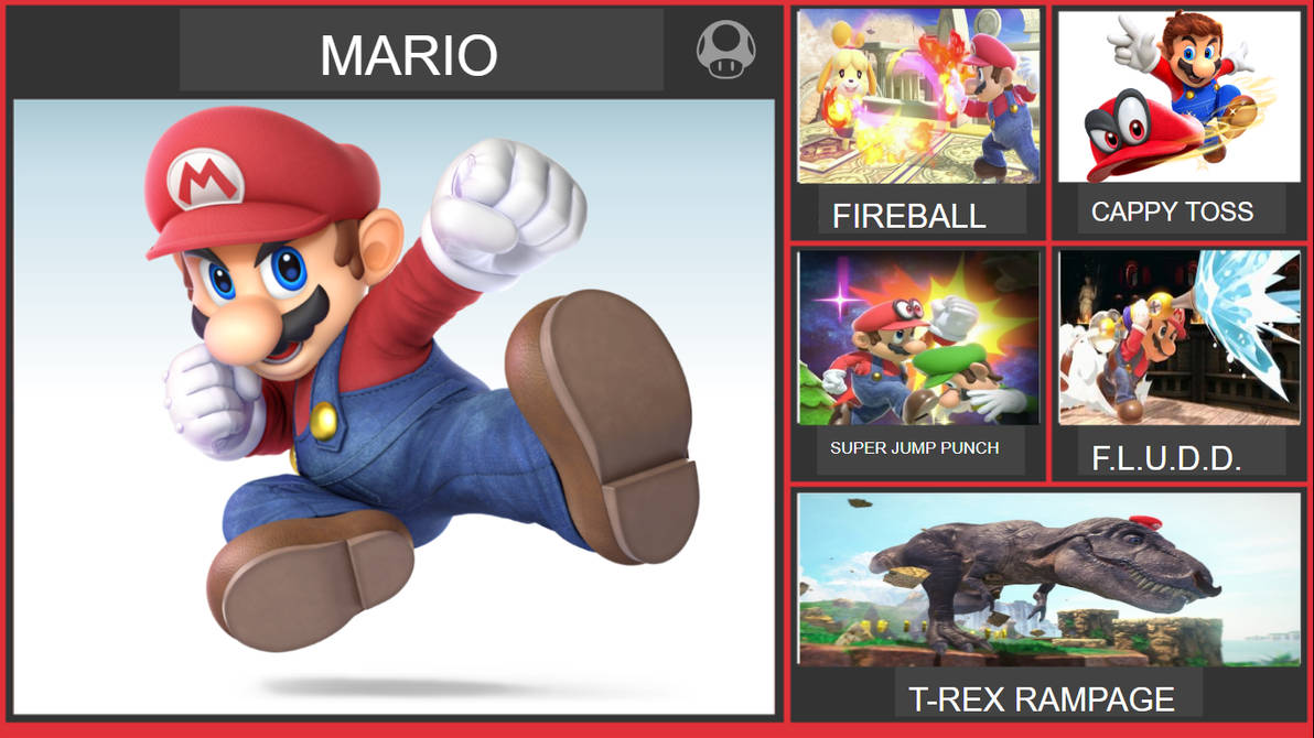 Mario Rework Mario (Edited) Smash Bros Moveset by WilliamHeroofHyrule on DeviantArt