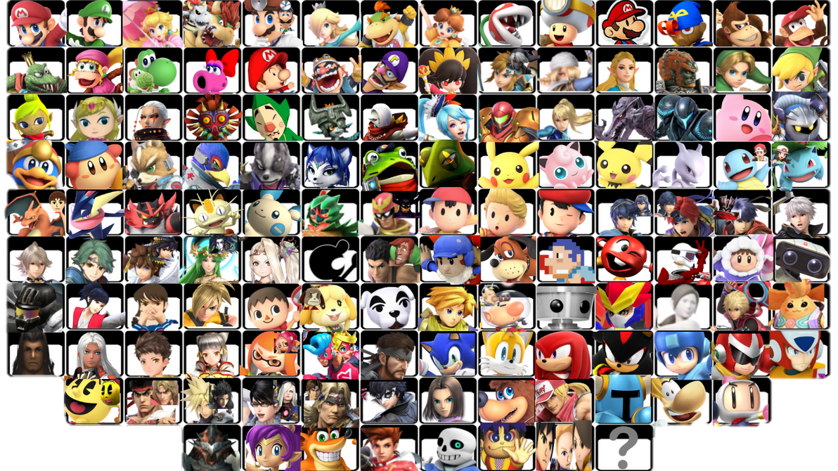 Super Smash Bros Infinity Roster by WilliamHeroofHyrule on DeviantArt