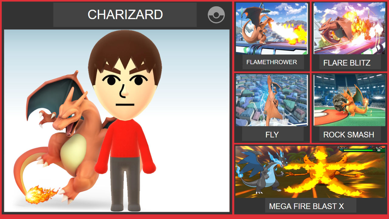 Charizard (Edited) Smash Bros Moveset by WilliamHeroofHyrule on DeviantArt