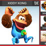 Kiddy Kong Smash Bros Moveset