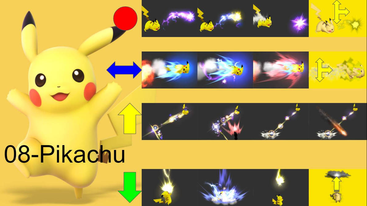 New Custom Move Concepts: Pikachu by WilliamHeroofHyrule on DeviantArt