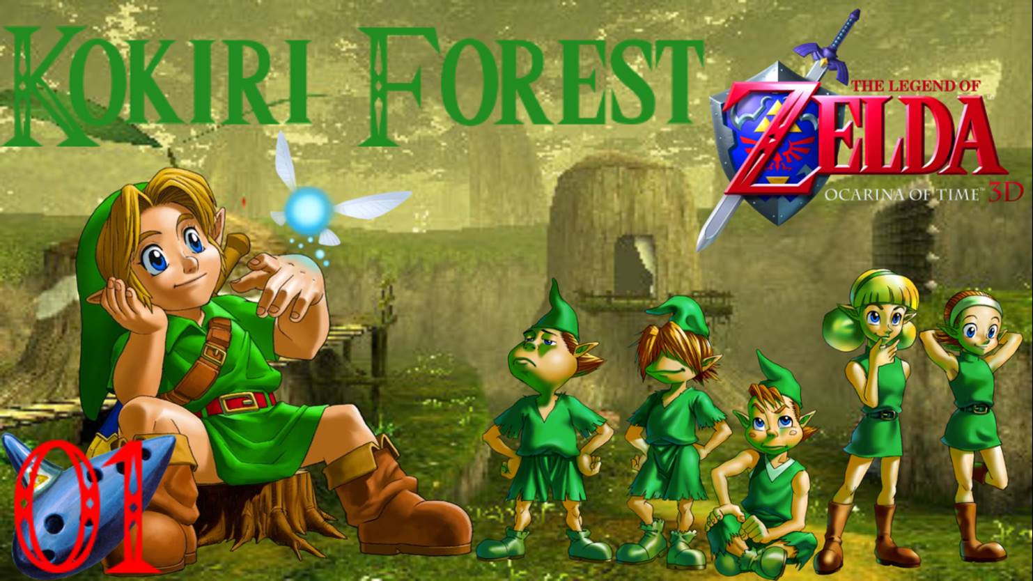 Como fazer 100% The Legend of Zelda-Ocarina of Time Part 1 