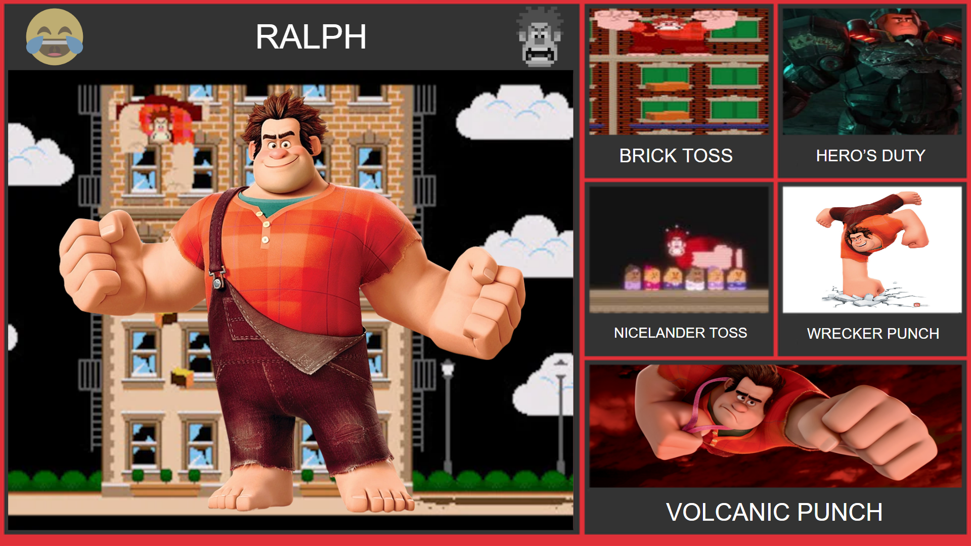 Wreck-it-Ralph Smash Bros Moveset by WilliamHeroofHyrule on DeviantArt