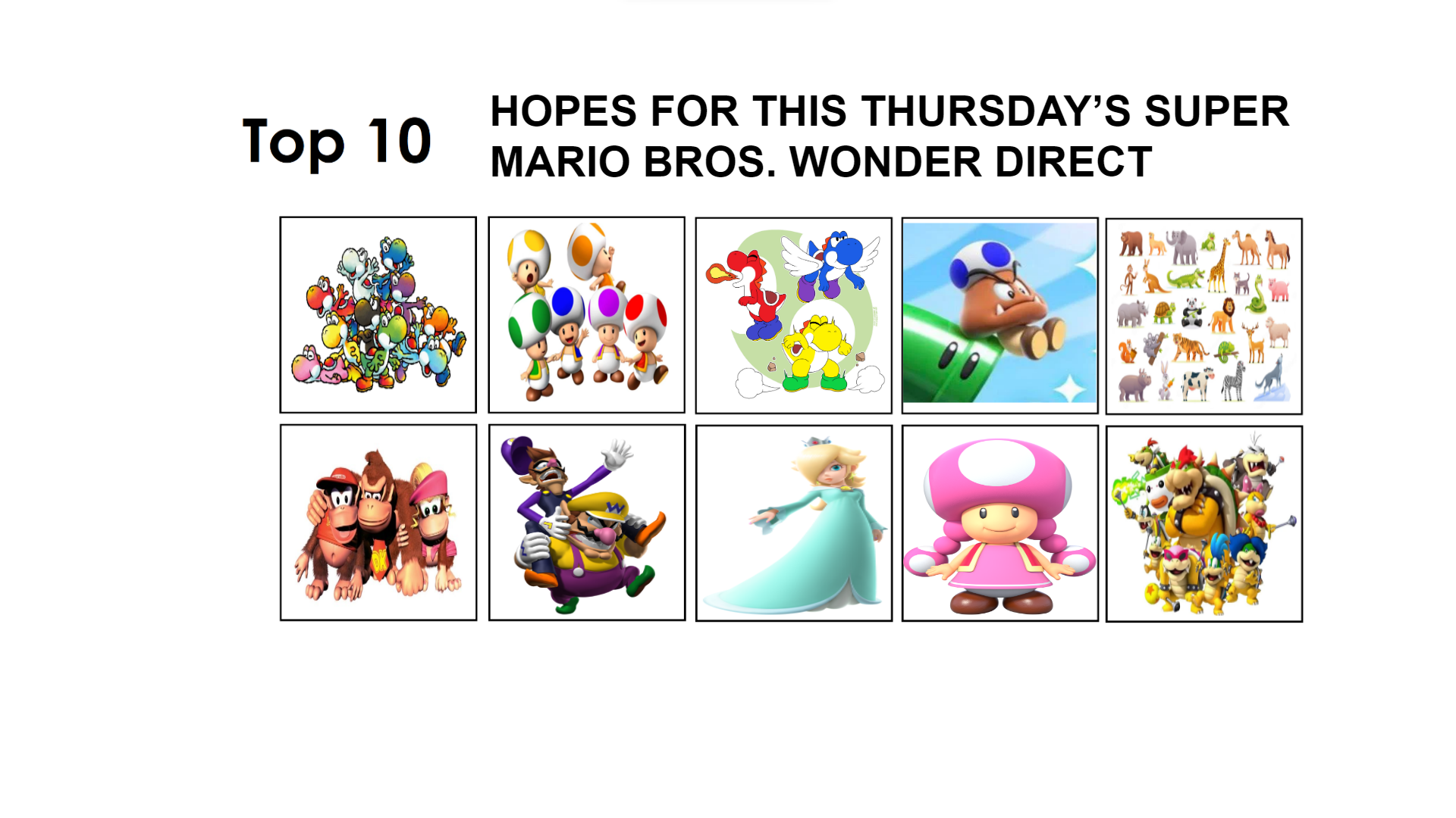 Nintendo Direct 9.14.2023 Top Ten Hopes by WilliamHeroofHyrule on