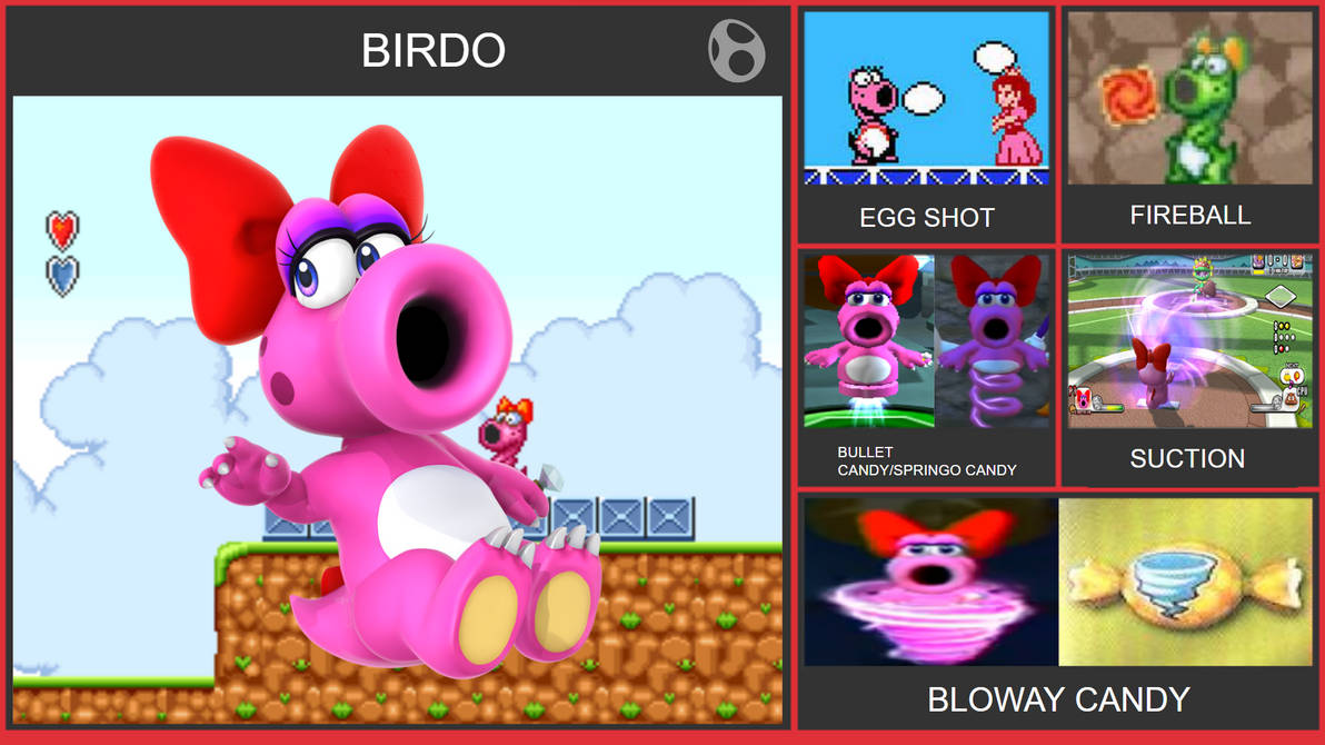 Birdo (Edited) Smash Bros Moveset by WilliamHeroofHyrule on DeviantArt