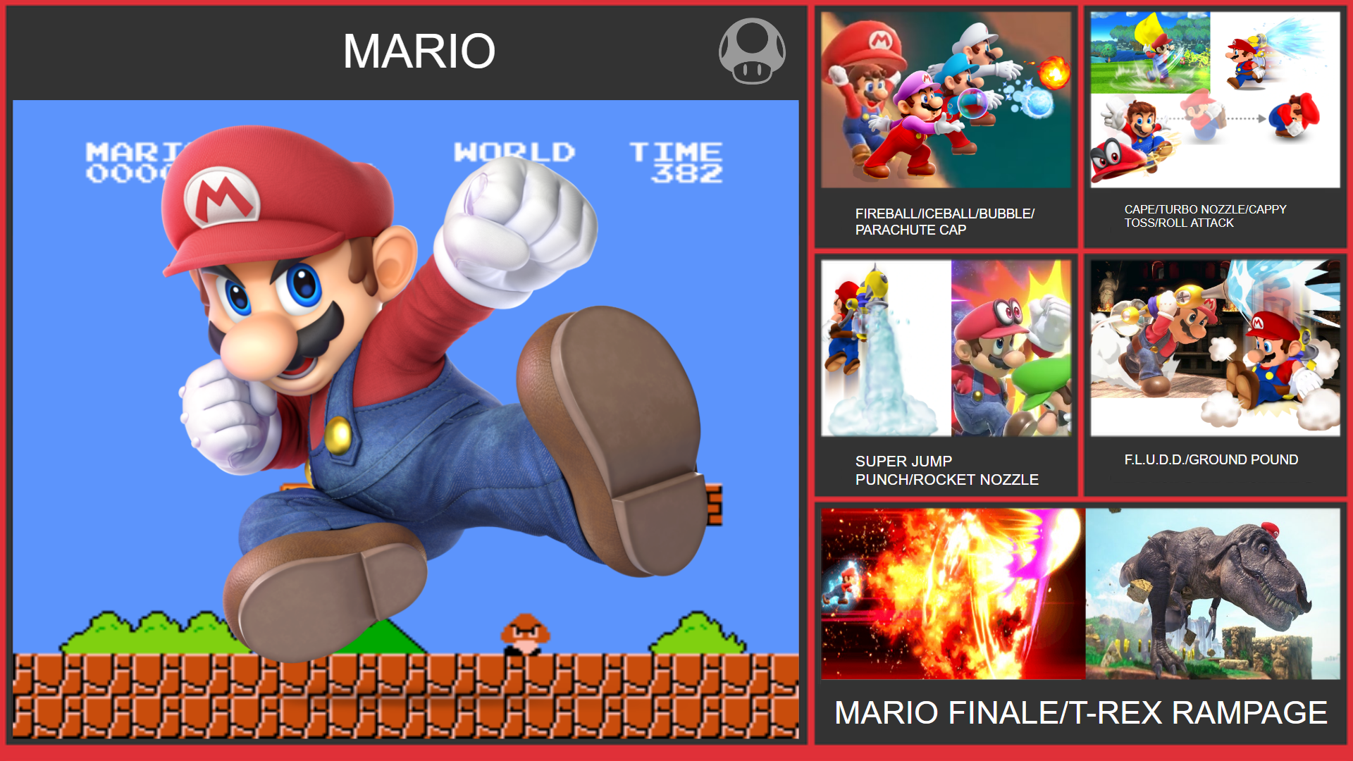 Mario SSB6 Moveset by WilliamHeroofHyrule on DeviantArt