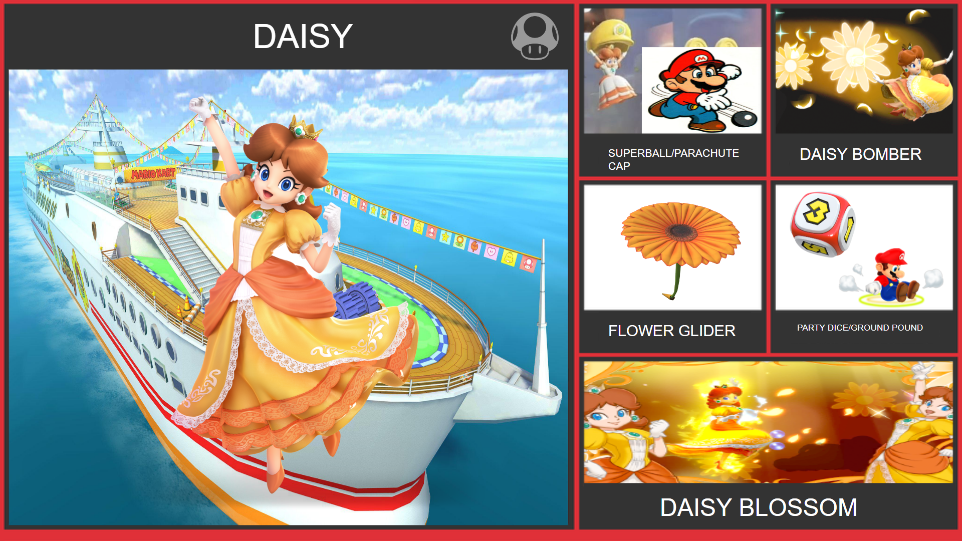 Ssb Color Daisy Daisy SSB6 Moveset by WilliamHeroofHyrule on DeviantArt