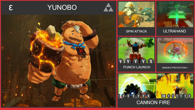 Yunobo Smash Bros Moveset