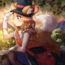 magical fox girl