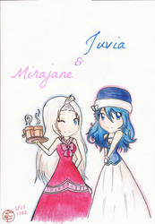 Juvia and Mirajane