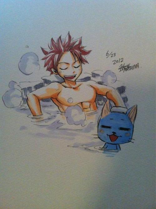 Natsu and Happy