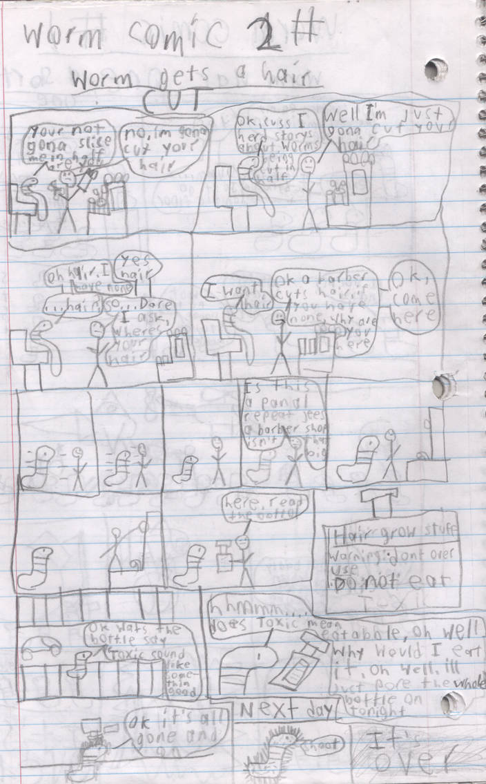 worm comic 2 by megacake on DeviantArt