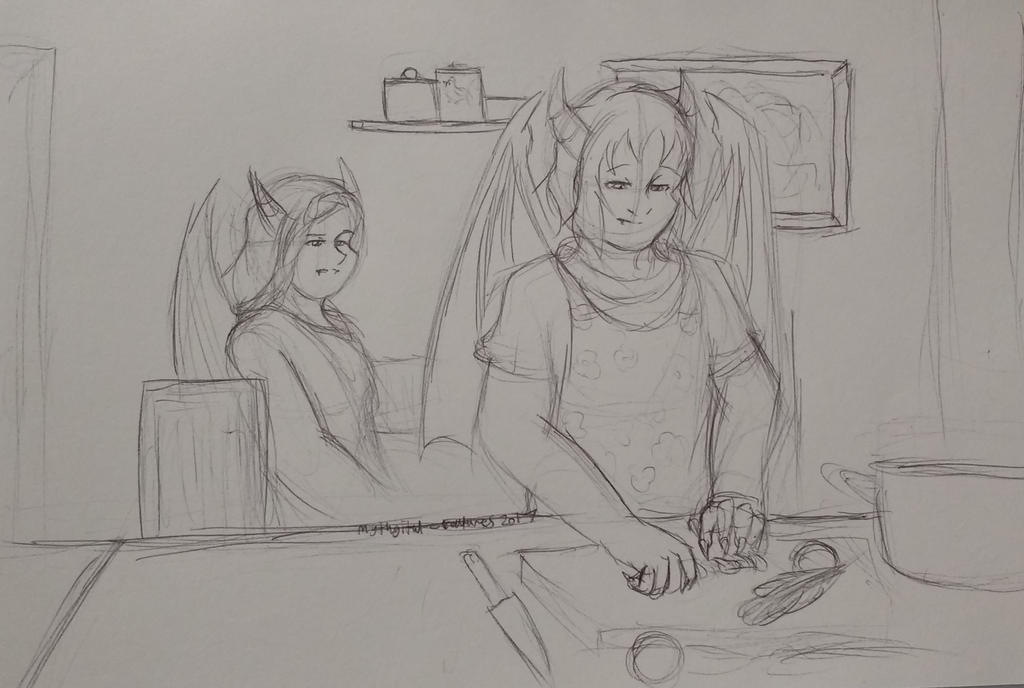 Cooking a meal