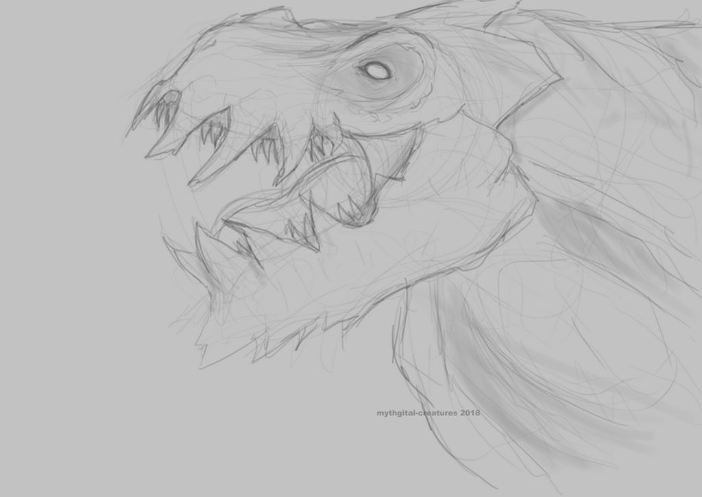 Ice Deity sketch