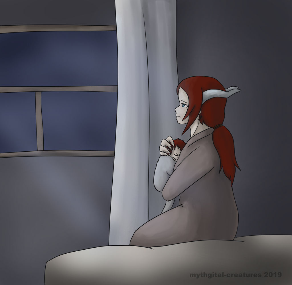 In deep thought