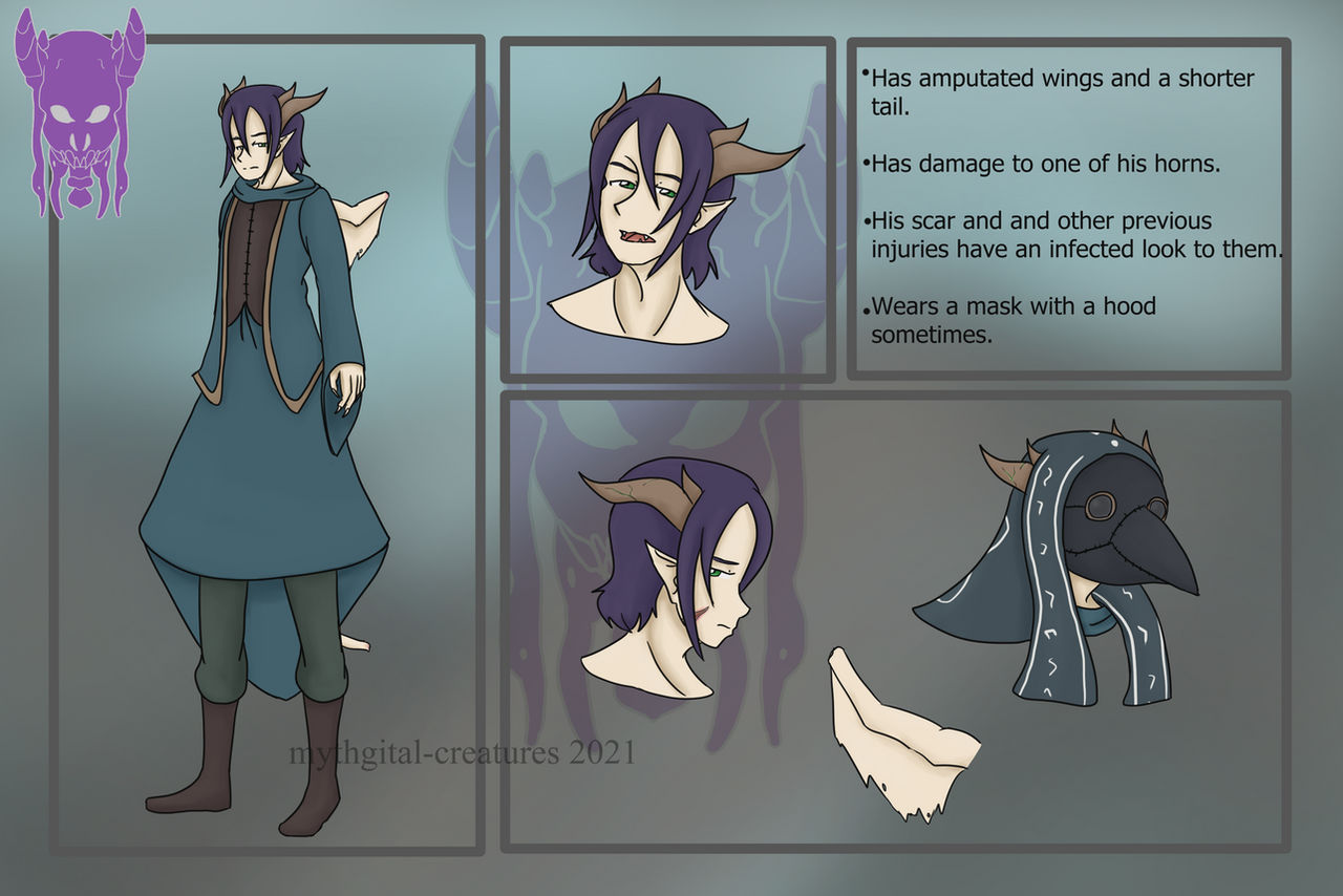 Dominus Realistic Dominus ref 2021 by mythgital-creatures on DeviantArt