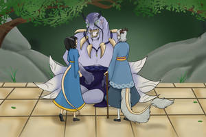 Meeting the creature