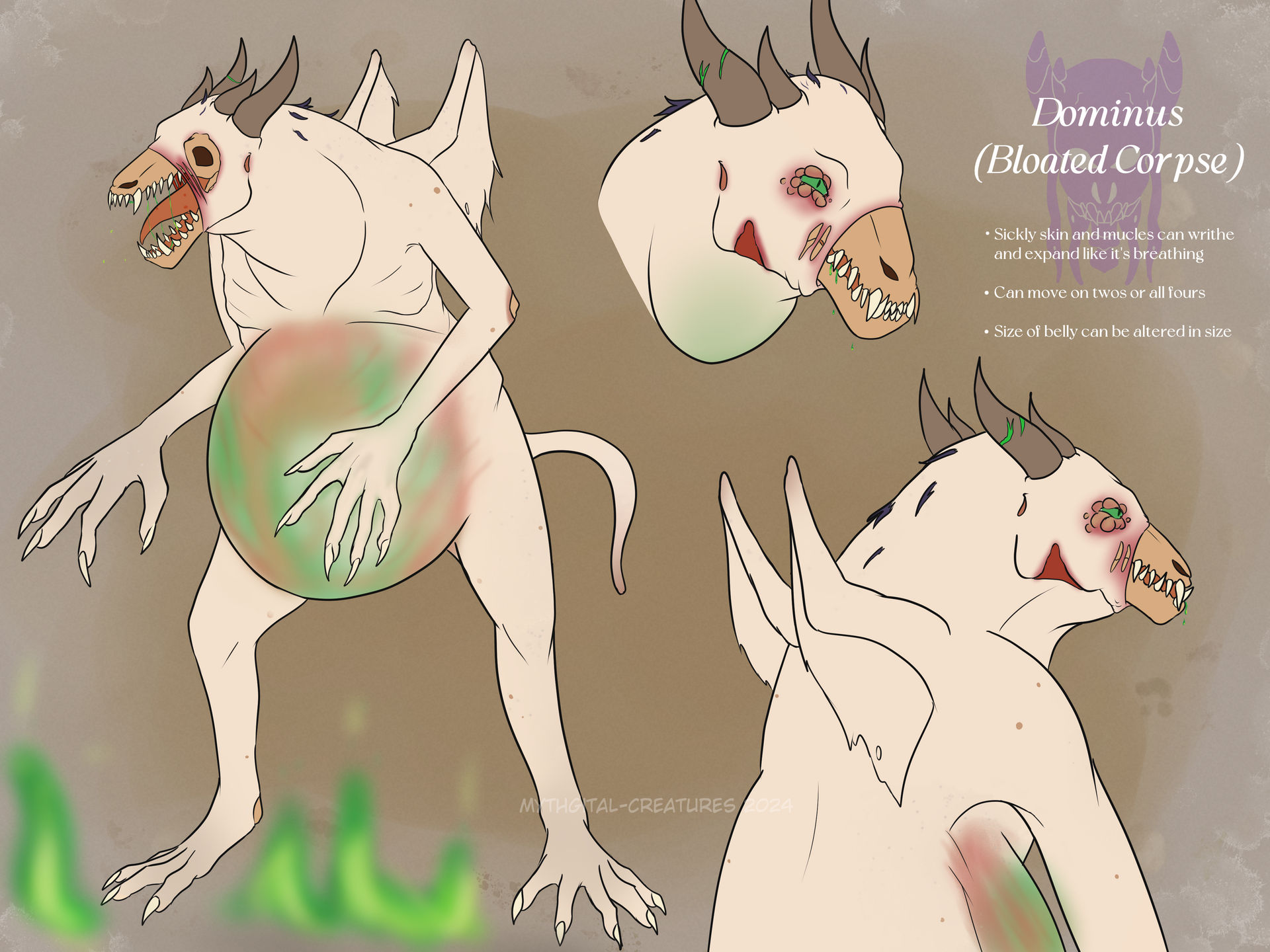 Dominus Dragon form reference 2024