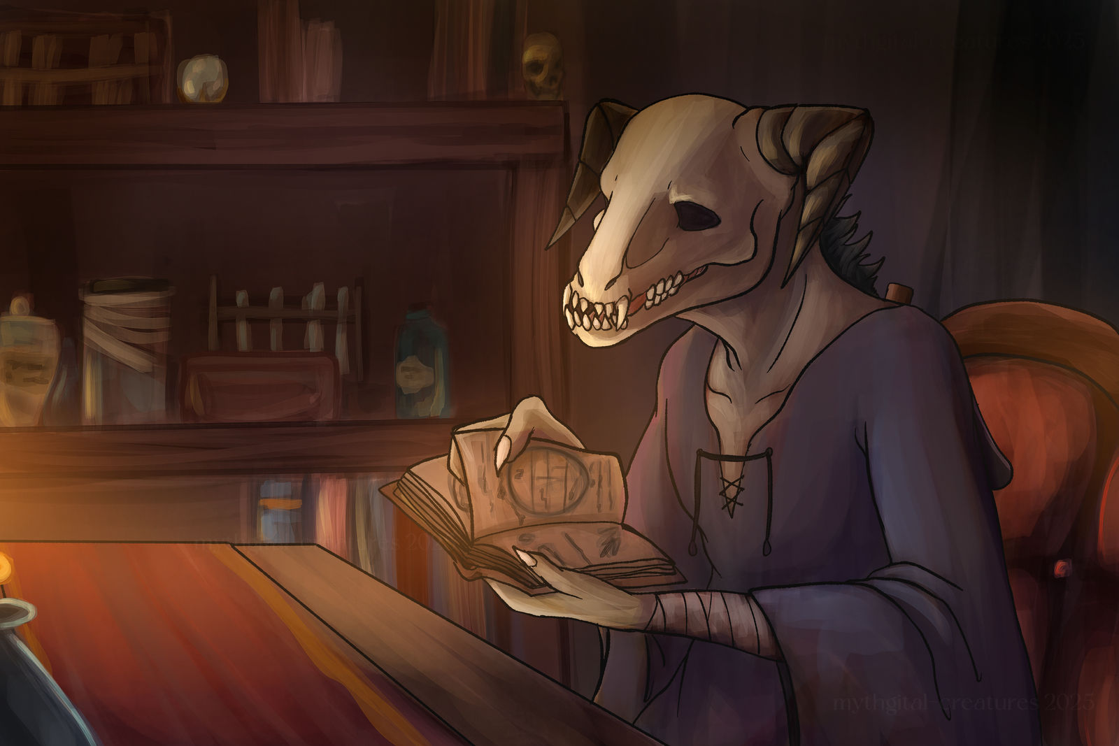 An evening read