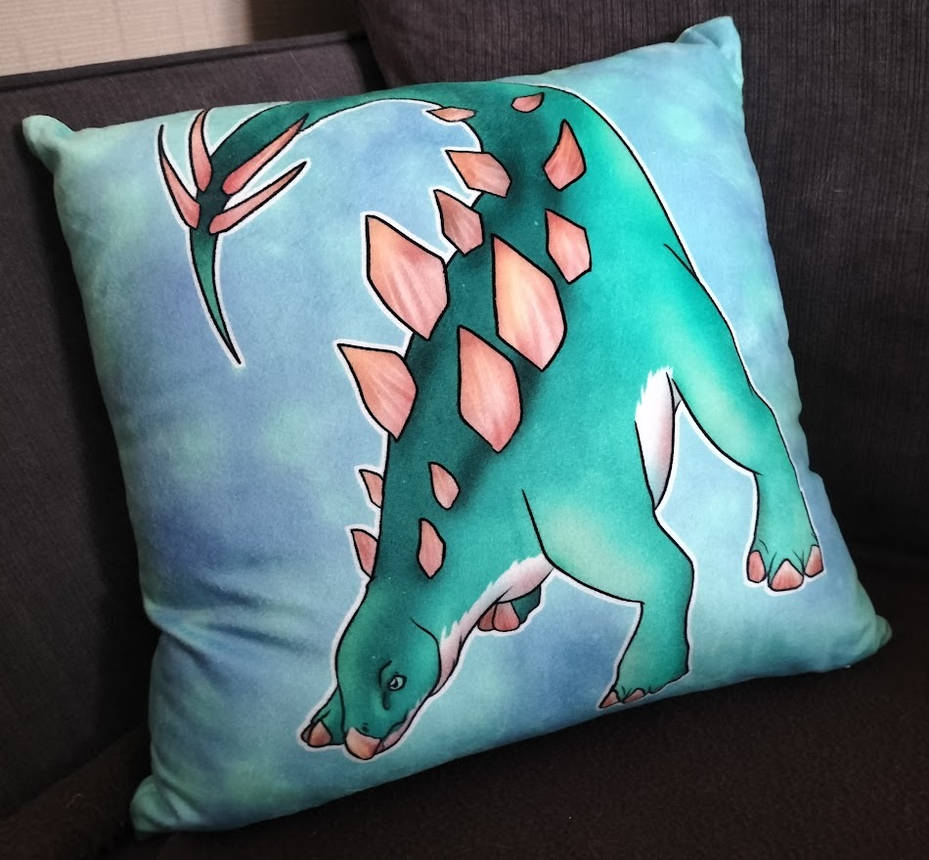 Stegosaurus Cushion