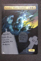 MTG Alter: Karador, Ghost Chieftain