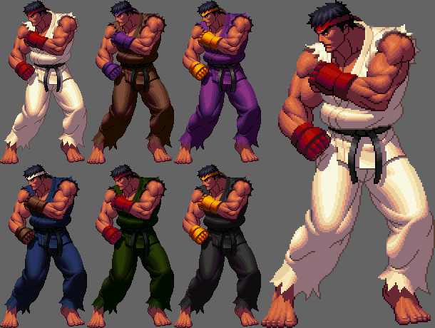 Street Fighter 2 Victory Ryu Training Hadouken by KatapimbaBoss on  DeviantArt