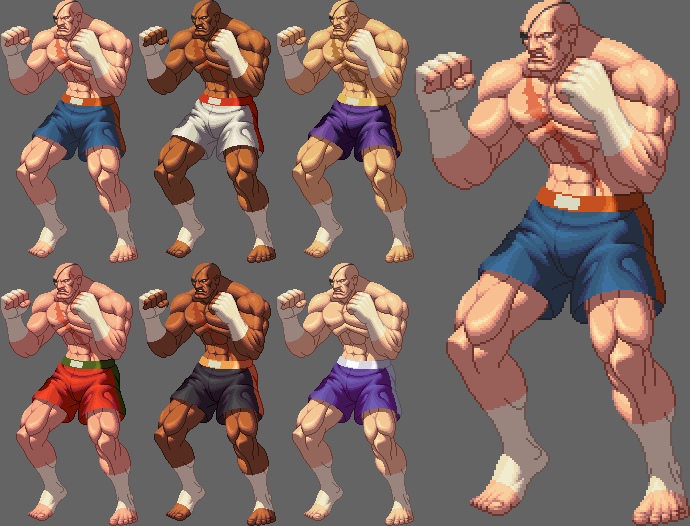 SAGAT KOFXII Style