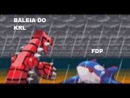 Groudon e Kyogre BRIGANDO mais uma vez aiai