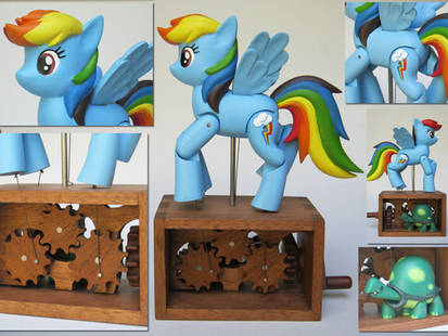 Rainbow Dash Automaton