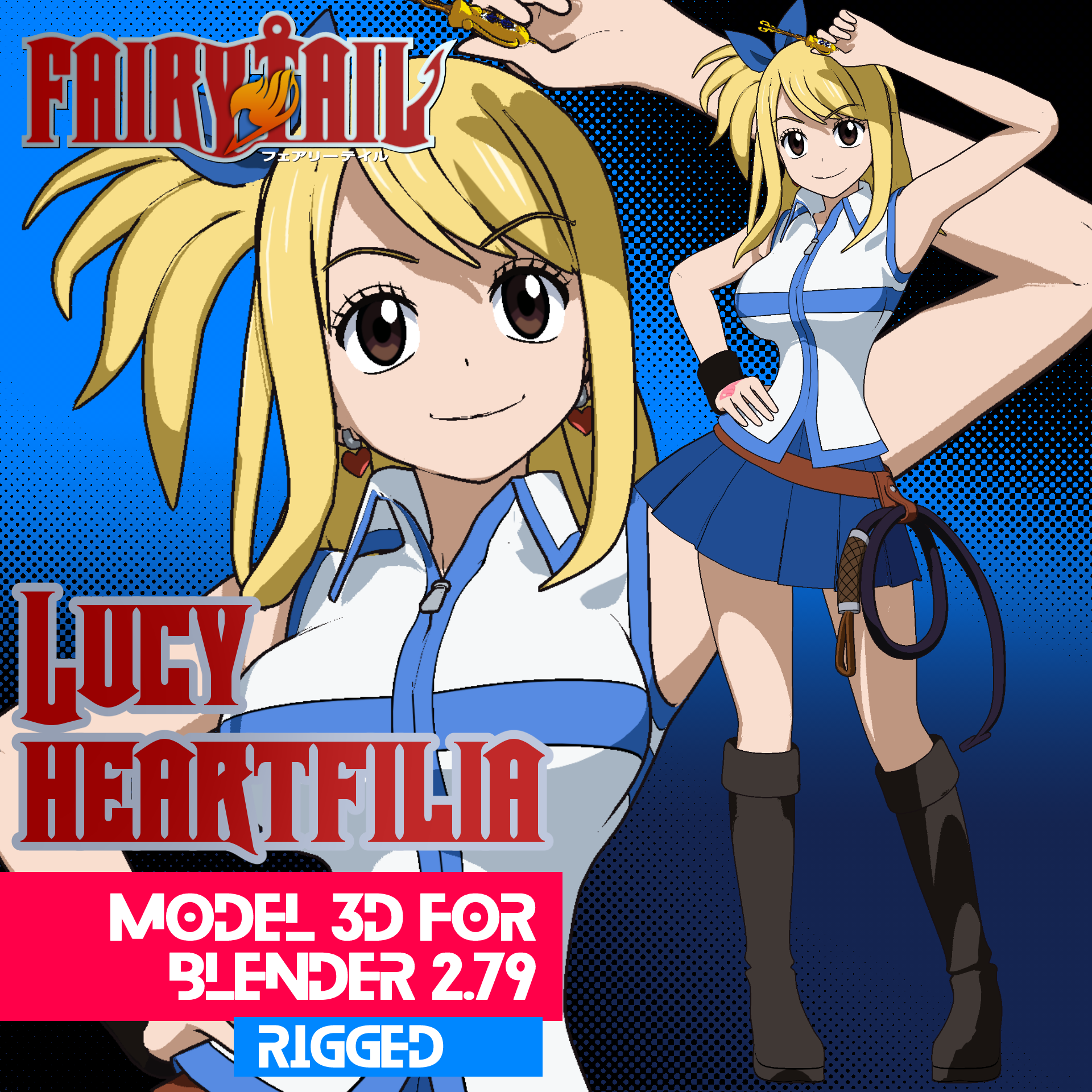 Lucy Heartfilia Fairy Tail Model 3d For Blender By Gilsonanimes On Deviantart Lucy Heartfilia Fairy Tail Model 3d For Blender By Gilsonanimes On Deviantart