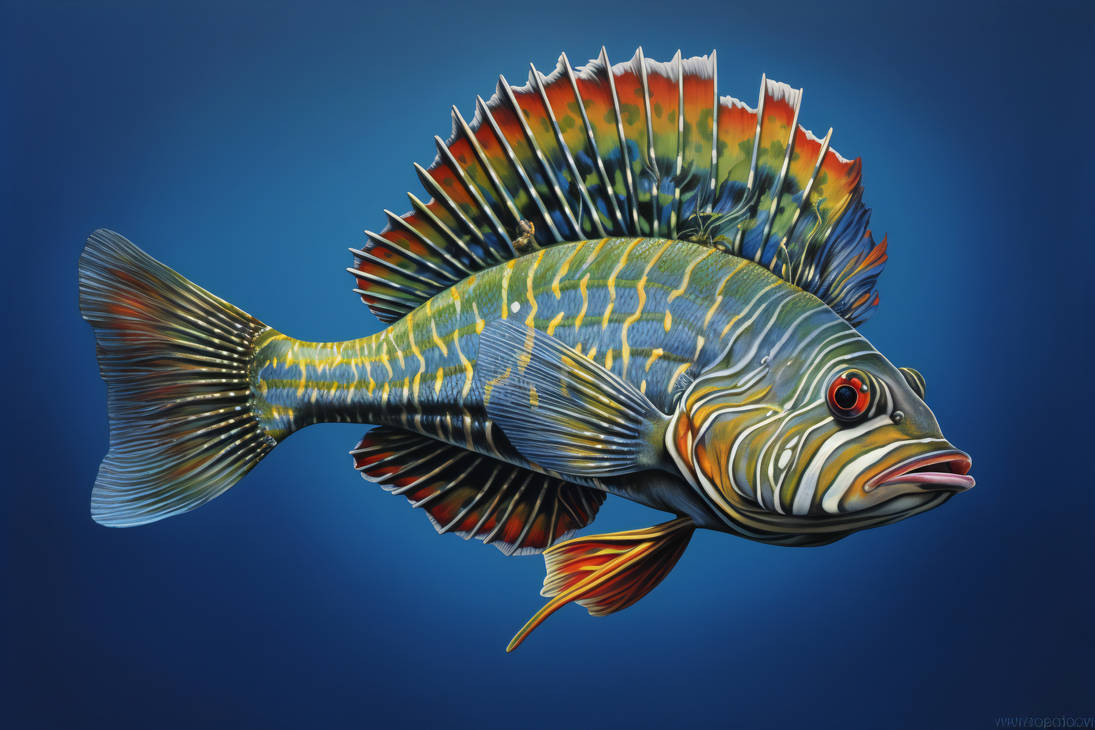 Mesmerizing Monster Fish by paintingcatart on DeviantArt