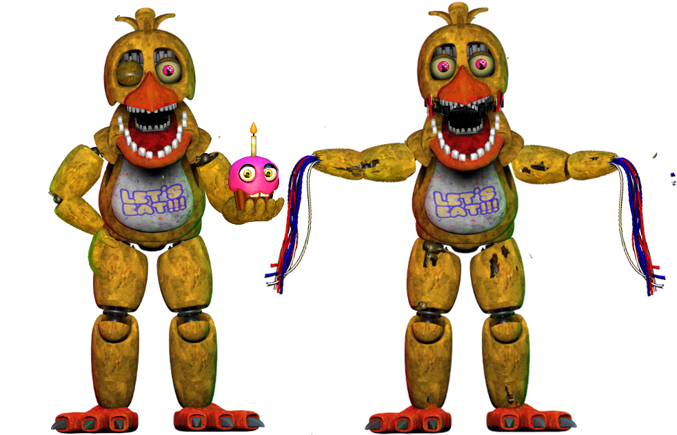 Withered withered chica by whfww on DeviantArt