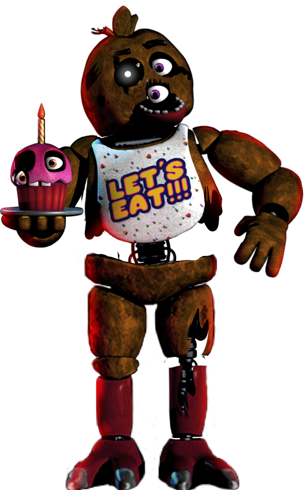 Withered withered chica by whfww on DeviantArt