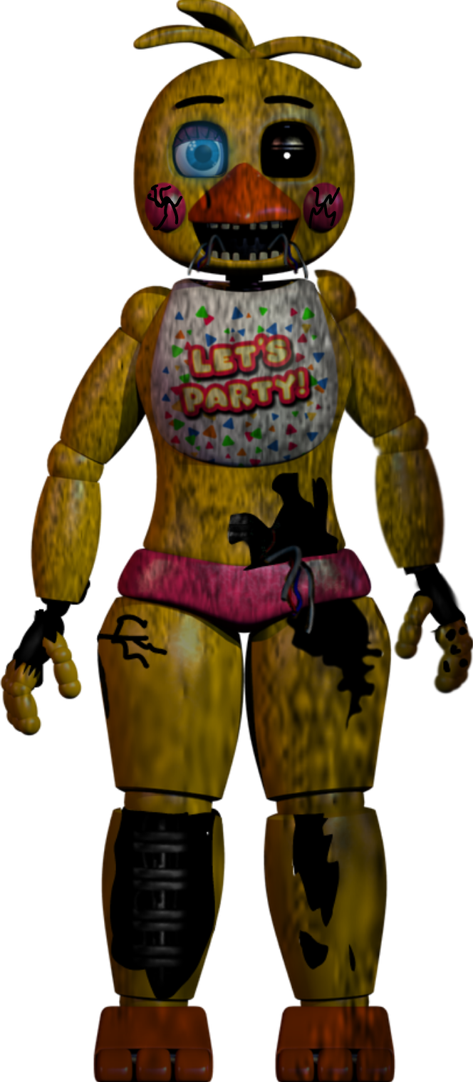 Withered withered chica by whfww on DeviantArt