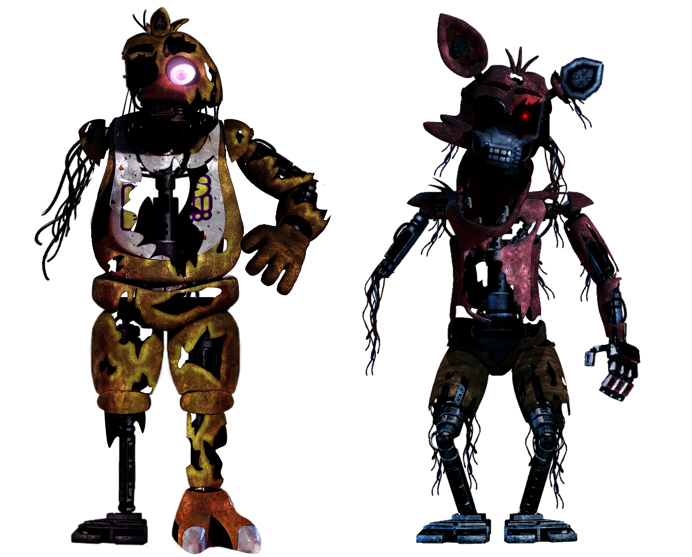 Fnaf Rotten Rotten Animatronics Part 2 by whfww on DeviantArt