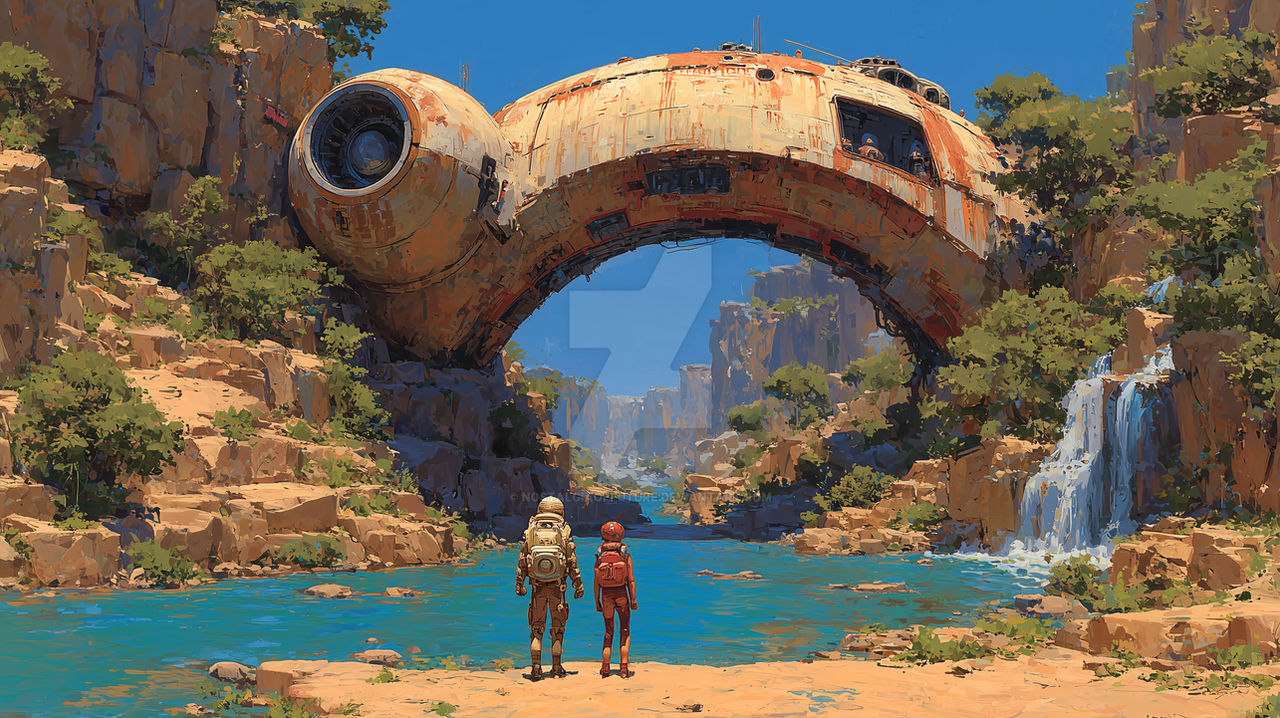 Rust Falls Rust Over the Falls by NostalgiaofFuture on DeviantArt