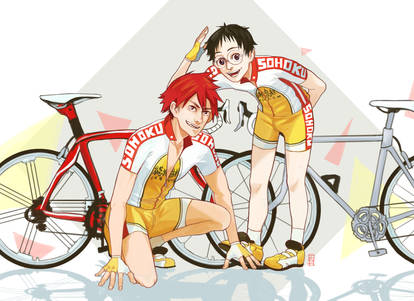 Naruko and Onoda and Bikes