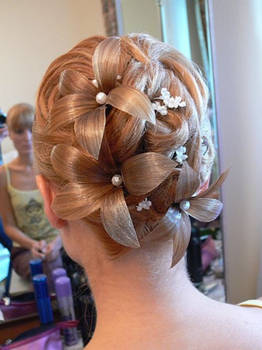 wedding hair