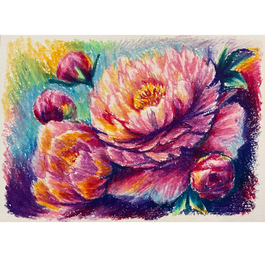 Abstract Peony Line Work Abstract peonies by MademoiselleRosenrot on DeviantArt