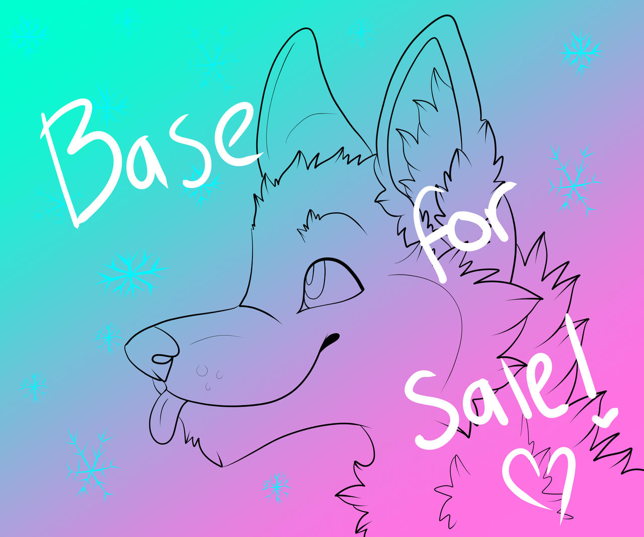 Canine Snowflake Base P2U by xHollysxImaginationx on DeviantArt