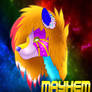 Mayhem Fursuit Galaxy Badge