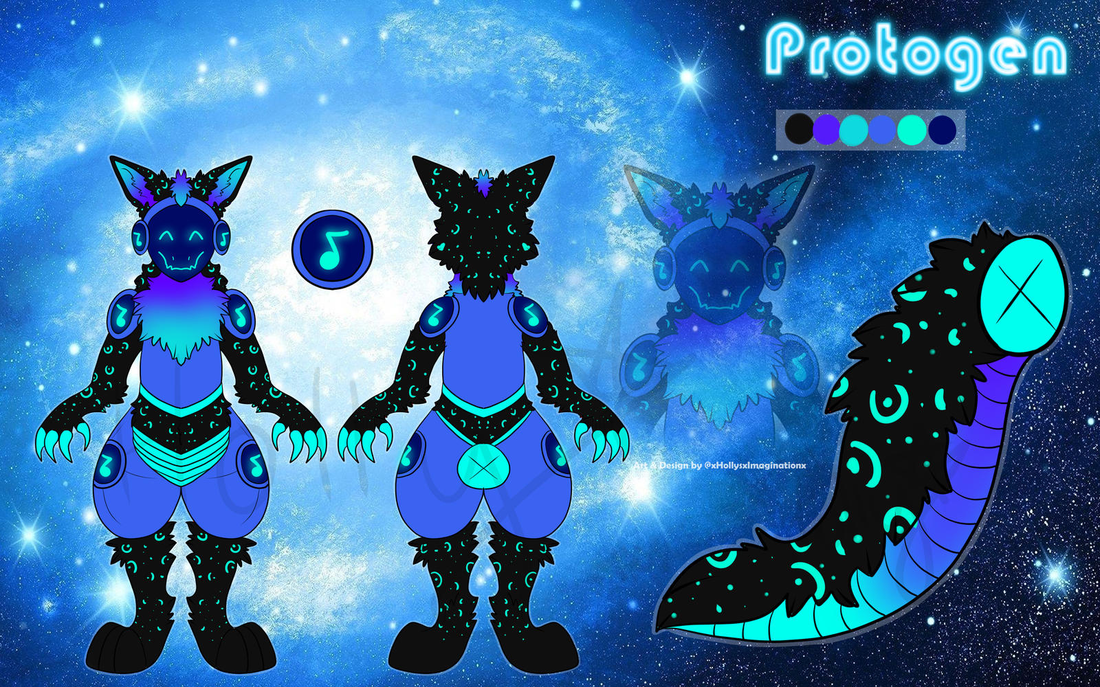 Protogen Adopt OPEN by xHollysxImaginationx on DeviantArt