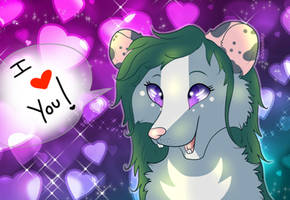 Biscuit Valentines YCH