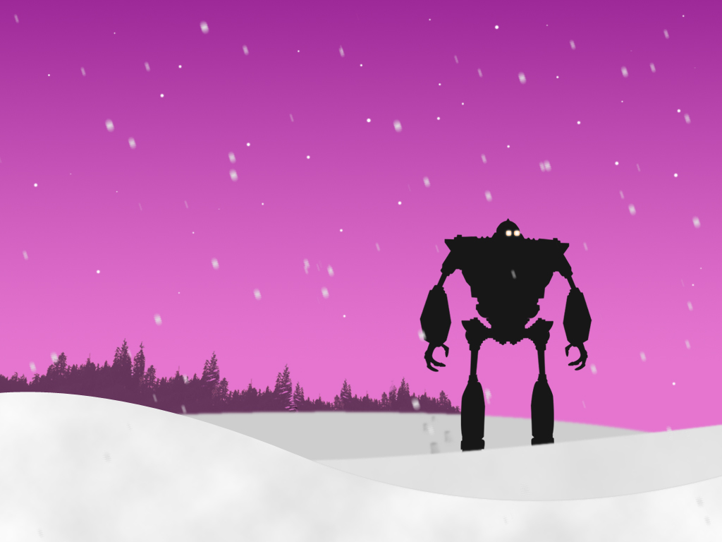 Iron Giant Stands Alone